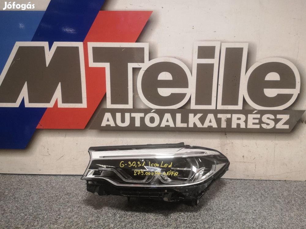 [GYÁRI BONTOTT] BMW - JOBB OLDALI ICON LED FÉNYSZÓRÓ | G30- 31 | A984